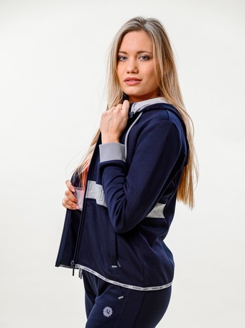 ZIP JACKET BIOGRAD WOMAN navy blue no. XS