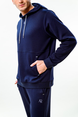 HOODIE PIRAN MAN navy blue no. S