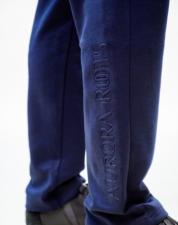 PANTS BEIJING MAN navy blue no. M