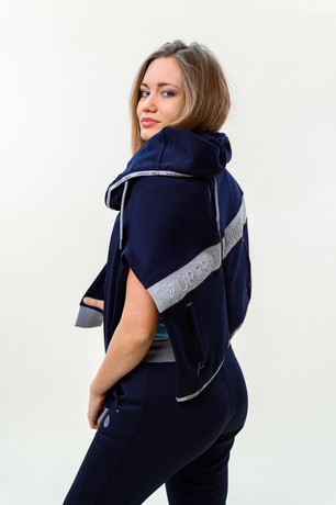 ZIP JACKET BIOGRAD WOMAN navy blue no. L