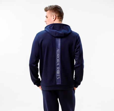 HOODIE PIRAN MAN navy blue no. S