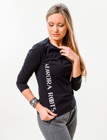 T-SHIRT RIO LONG SLEEVE WOMAN BLACK no. M