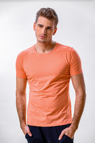 T-SHIRT TAHITI MAN APRICOT clean no. L