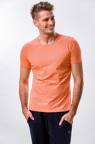 T-SHIRT TAHITI MAN APRICOT clean no. L