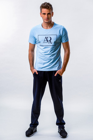 T-SHIRT TAHITI MAN BLUE no. M